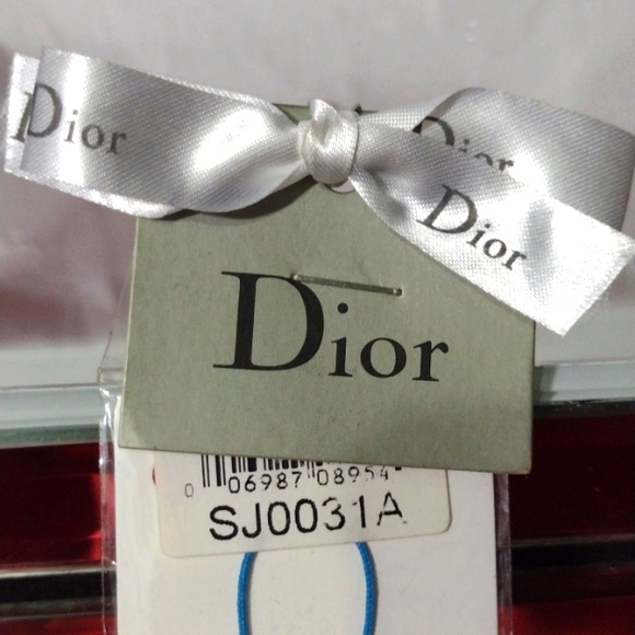 Christian Dior Swarovski Blue & White Crystal delicate bracelet 🎁 NWT - Picture 4 of 5